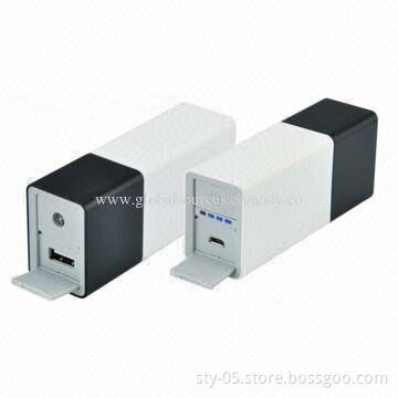 5,200mAh Power Banks with Unique Design, Suitable for iPad, iPhone and Google's Android Smartphones